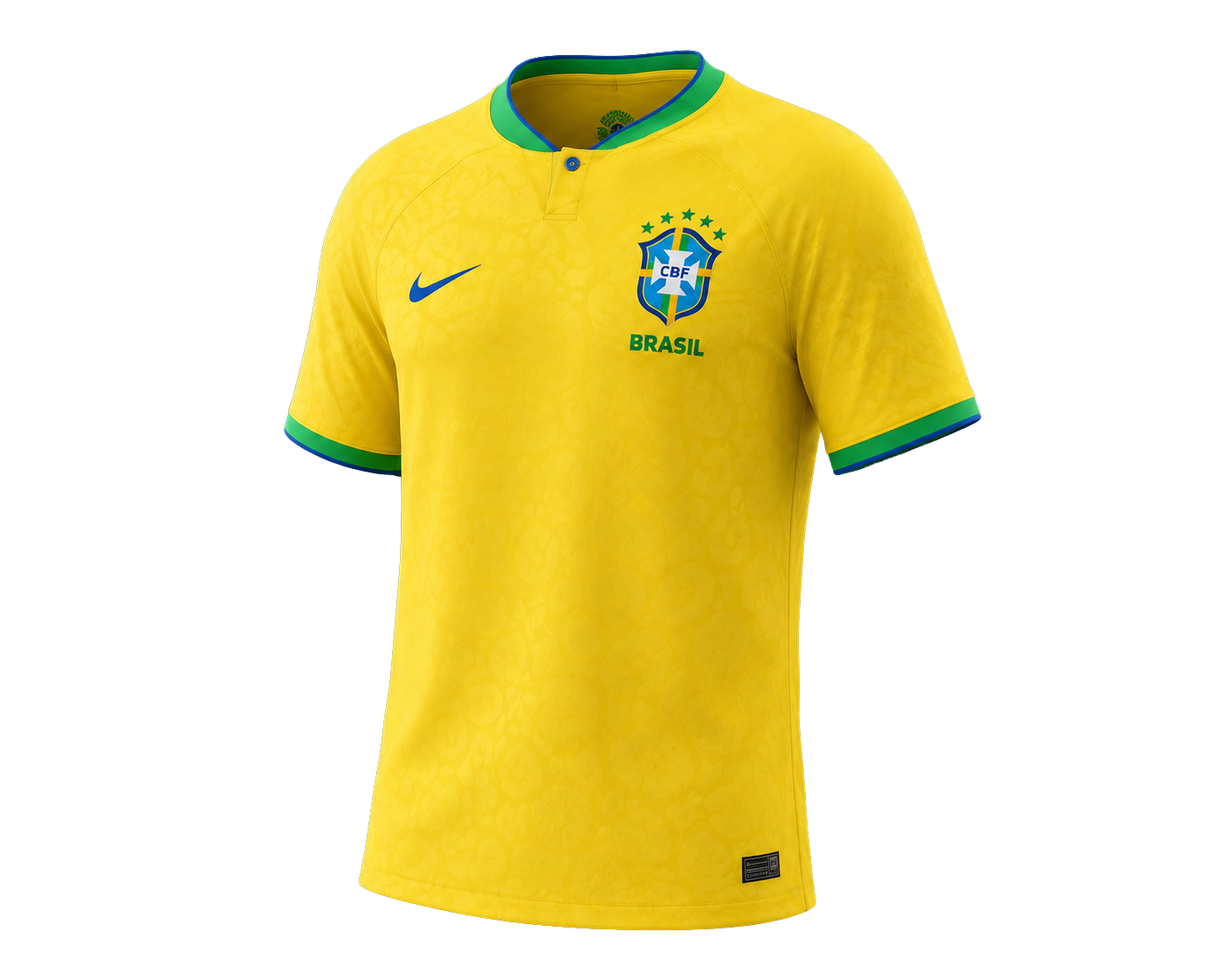 Brasil jersey 3D render