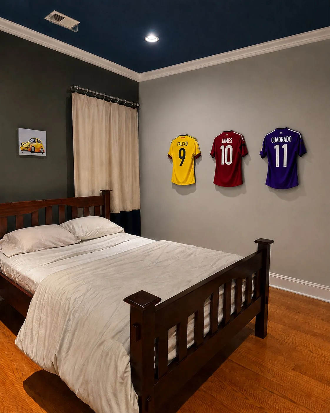 Jersey bedroom display