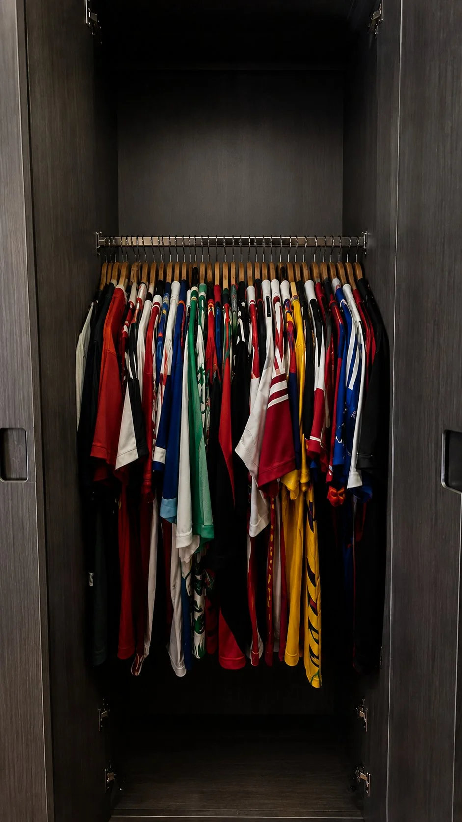 Jersey buried in a closet